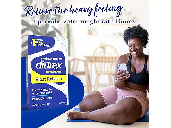 Diurex Bloat Relief 48ct