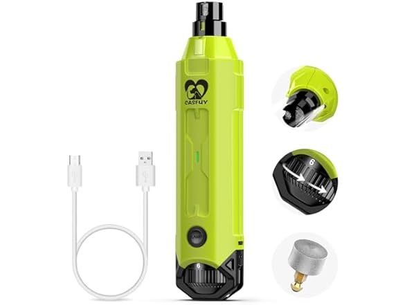 Casfuy B0CQC8JDW2 dog nail grinder