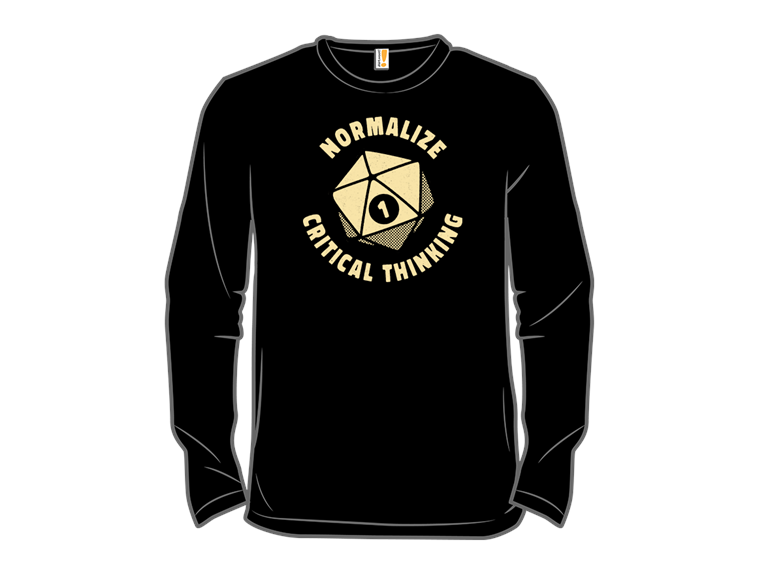 Normalize Critical Thinking