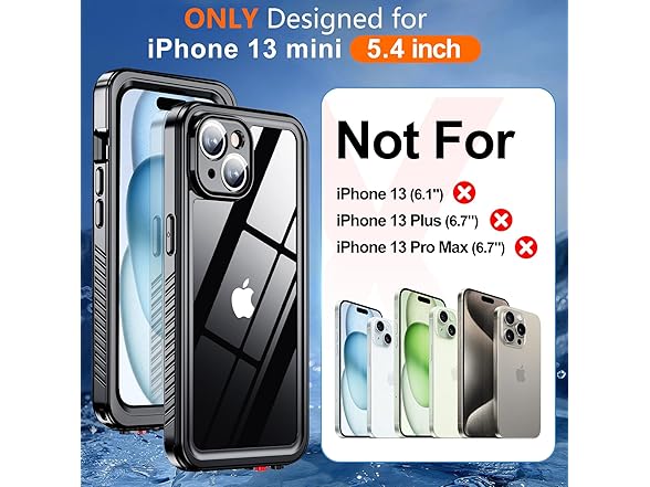 Hualele for iPhone 13 Mini Case