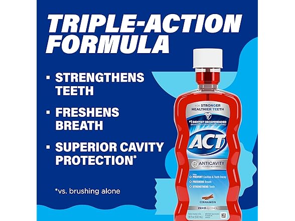 ACT Cinnamon Rinse 18oz
