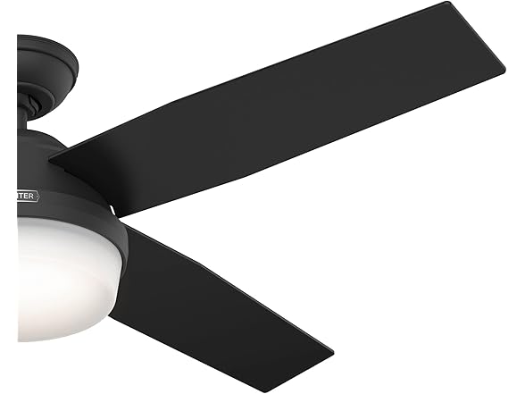 Hunter Fan 52" w/ Light Kit and Remote