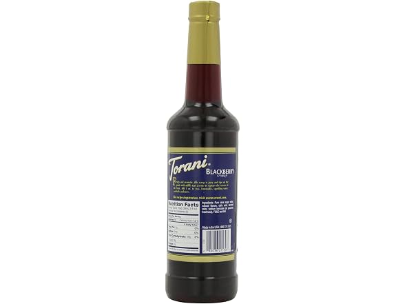 Torani Syrup, Blackberry, 25.4-Ounce Bottles (Pack of 1)