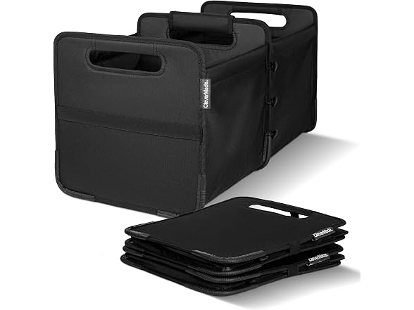 CleverMade Double Trunk Caddy 46L – Collapsible Organizer