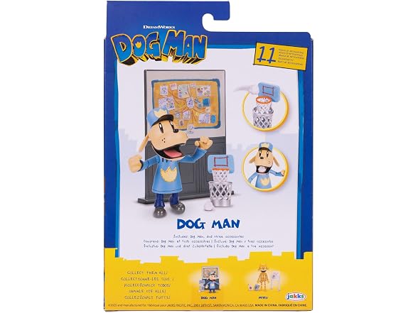 JAKKS Dog Man 5" Action Figure Dog Man