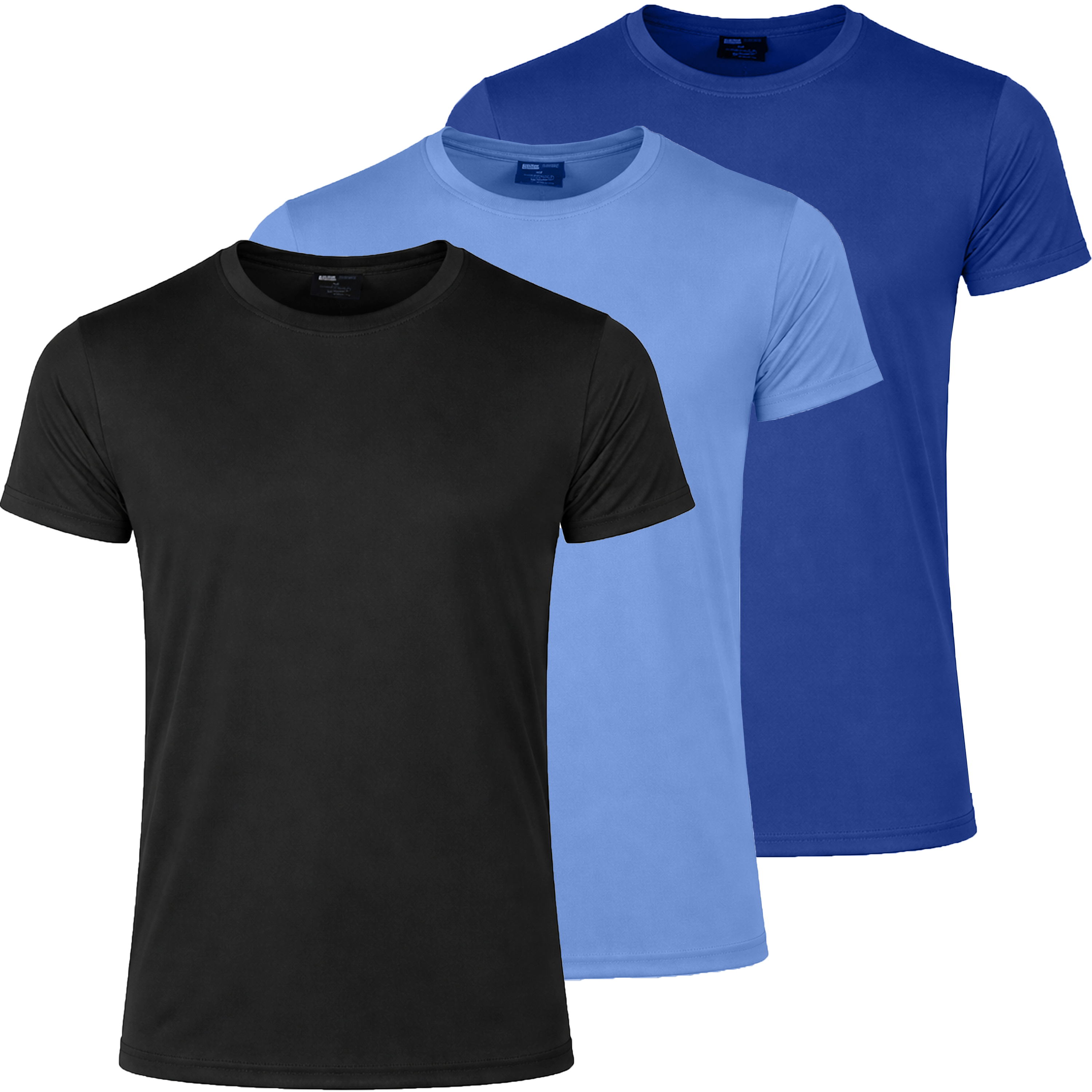 3Pk Or 5Pk Mens Poly Tech S/S Tee - Gallery 13