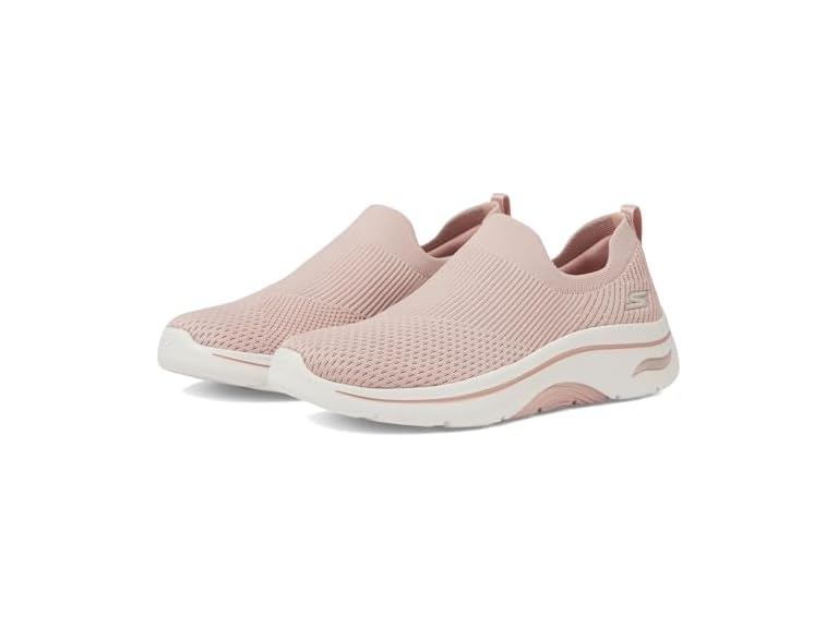 Skechers Women's Go Walk Arch Fit 2.0-Paityn Sneaker, Mauve, 10.5
