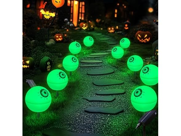 5 Pack Solar Halloween Lights