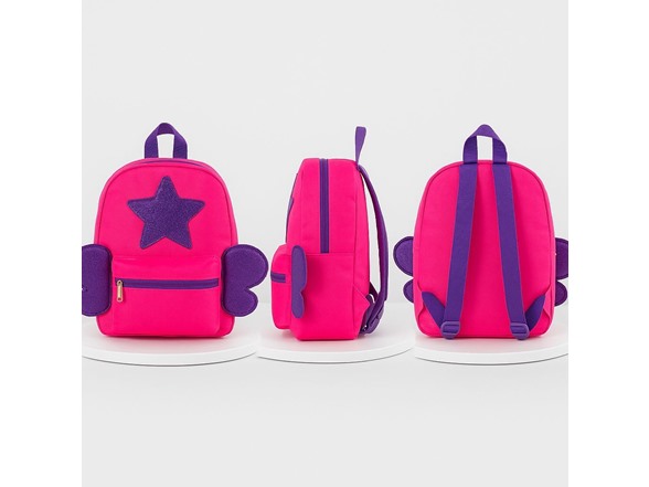 Bright Pink & Purple Star Backpack