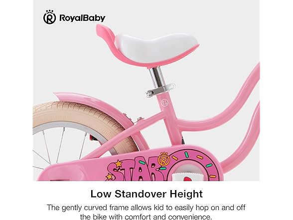 RoyalBaby Girls Bike EZ Kids Bike 18 Inch