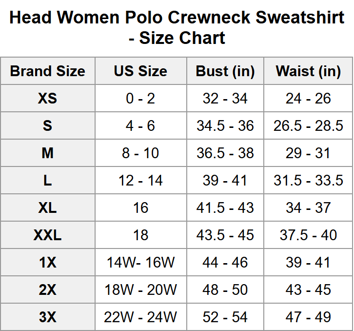 Head Women Relaxed Polo Crewneck Sweatshirt - Gallery 7