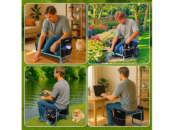 WORKPRO Garden Kneeler and Seat White