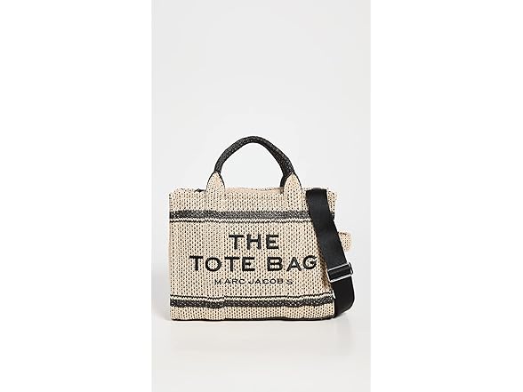 Marc Jacobs The Straw Jacquard Tote Bag