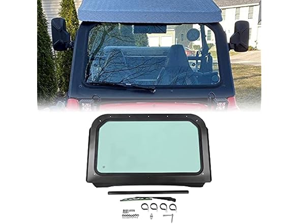 HECASA Windshield with Aluminum Frame
