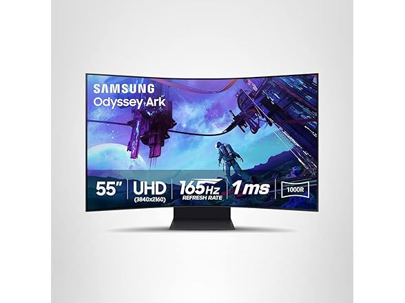 (NEW) Samsung 4k 55" Curved Gaming Monitor