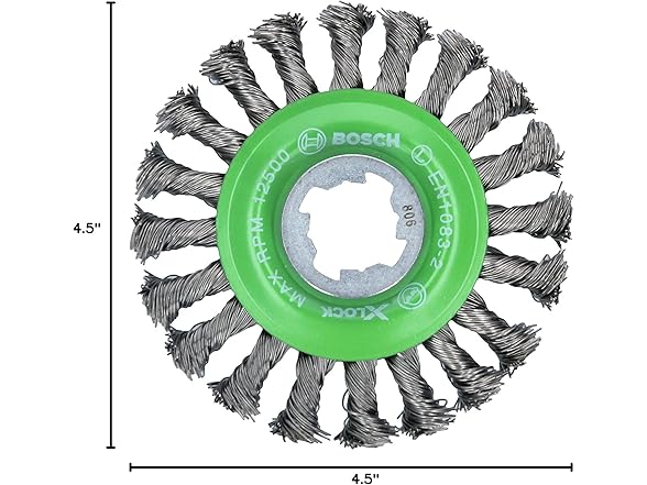 Bosch WBX429 Knotted Wire Wheel