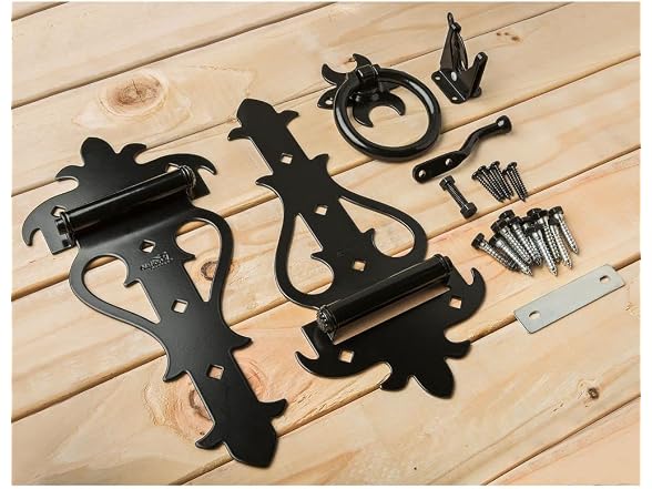 National Hardware N109-318 Rustic Gate Hinges