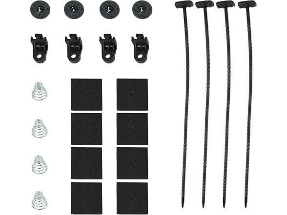 BETTERCLOUD Universal 10 inch Black Slim Fan Kit
