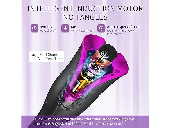 Lakeronelove Automatic Curling Iron