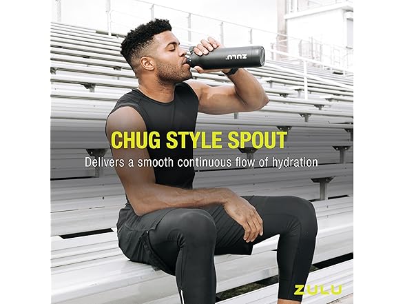 Zulu Ace 24oz Bottle with Chug Spout, Yucca