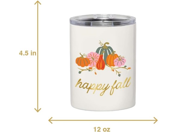 Fall Travel Stainless Steel Tumbler
