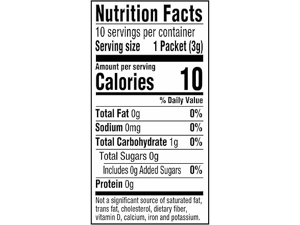 Crystal Light Drink Mix with Caffeine, 10 Pack