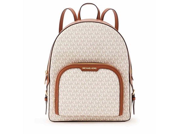 Michael Kors Jaycee Vanilla Medium Backpack