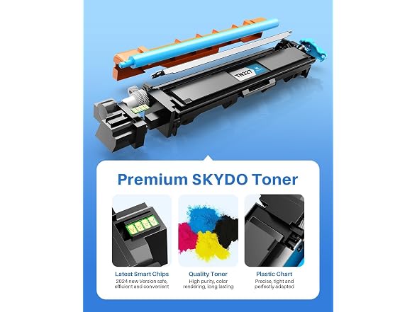 TN227 TN227BK/C/M/Y High Yield Toner