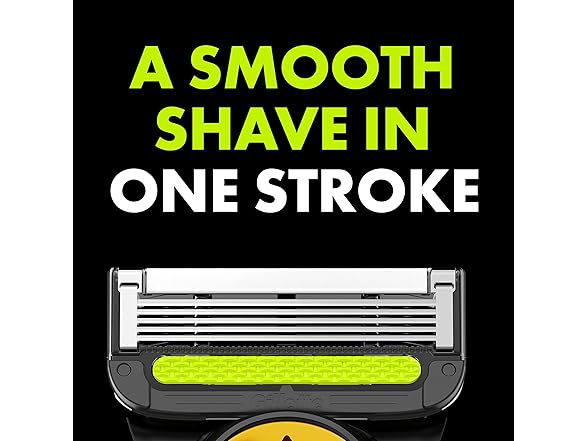 Gillette Labs Special NFL Steelers Edition Shaving Razor for Men - 1 Handle, 4 Razor Blade Refills & Magnetic Stand, GilletteLabs with Exfoliating Bar