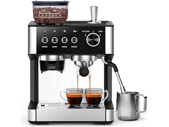 COWSAR Commercial Espresso Machine 15 Bar