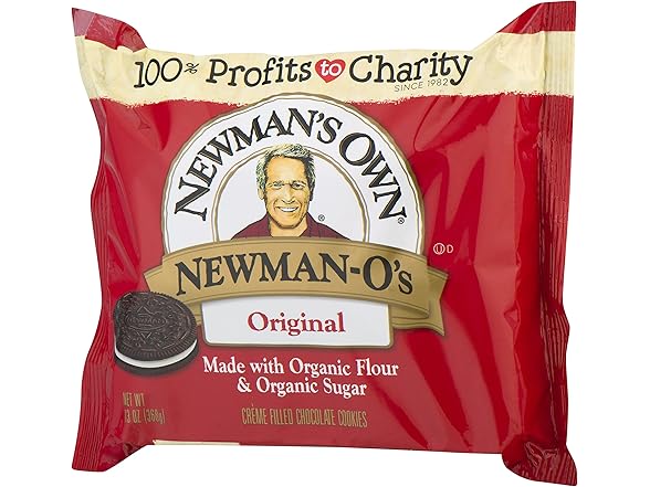 1PK Newman's Own Newman-O's Sandwich crèmes