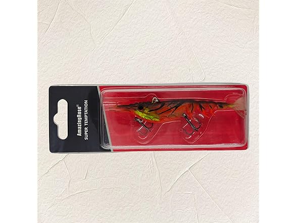 AmazingRose Lifelike Shrimp Crayfish Bait