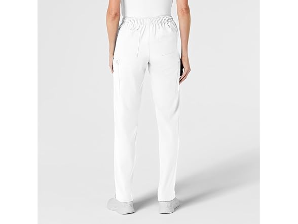 WonderWink Cargo Pant (LT) White