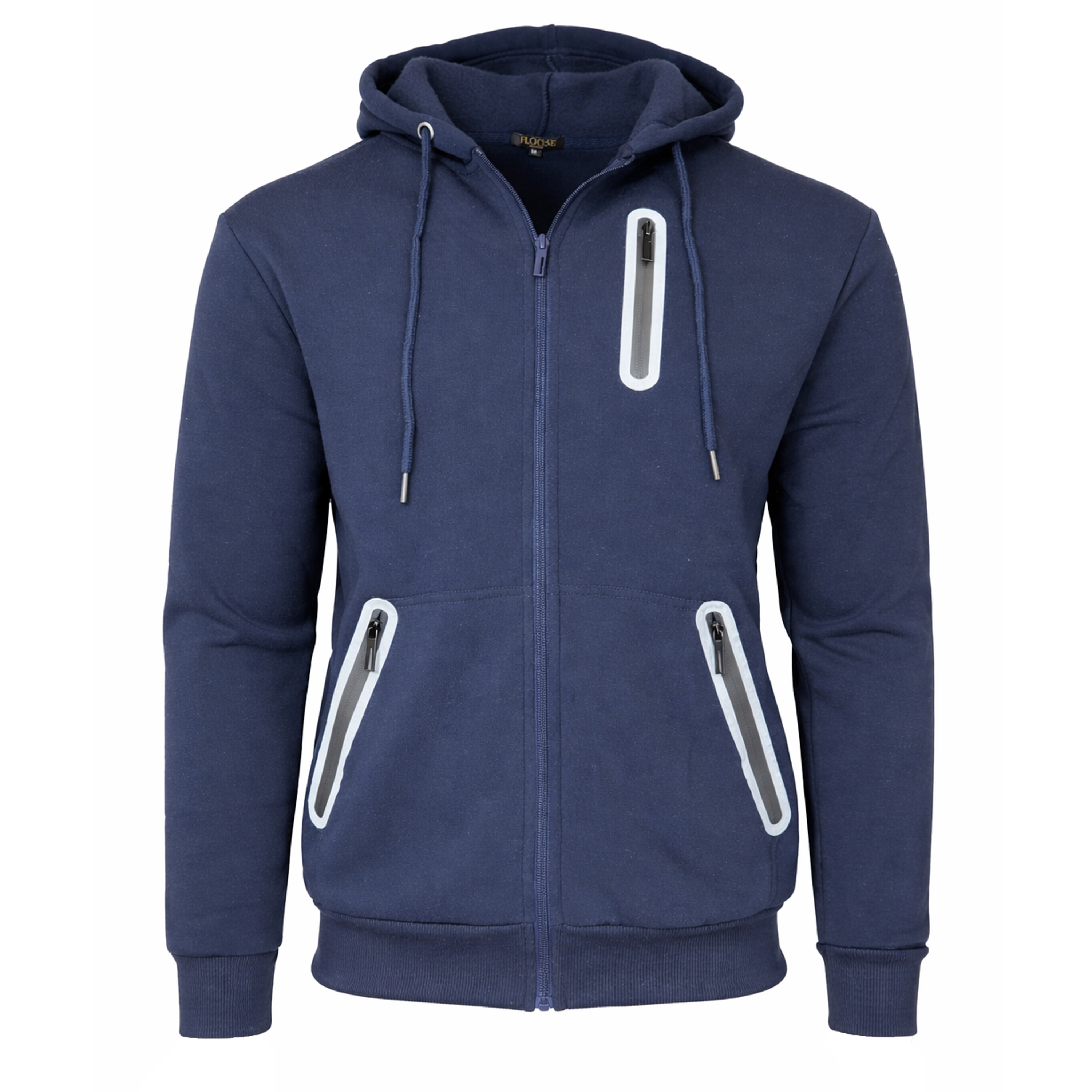 Mens Fleece-Lined Tech Zip Hoodie - Gallery 8