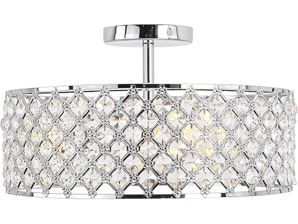 Parrot Uncle BBD5001CR Small 15" Crystal Chandeliers