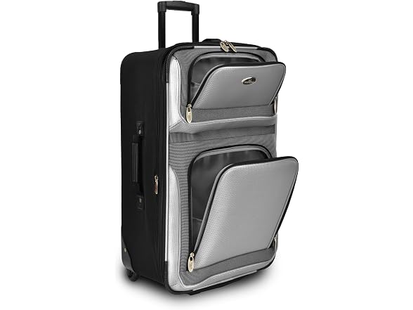 U.S. Traveler Luggage, Gray, 4-Piece Set