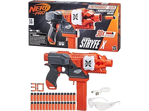 NERF Pro Stryfe X Dart Semi-Auto Blaster
