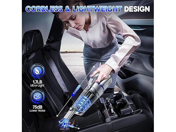 JONYJ Handheld Cordless Vacuum