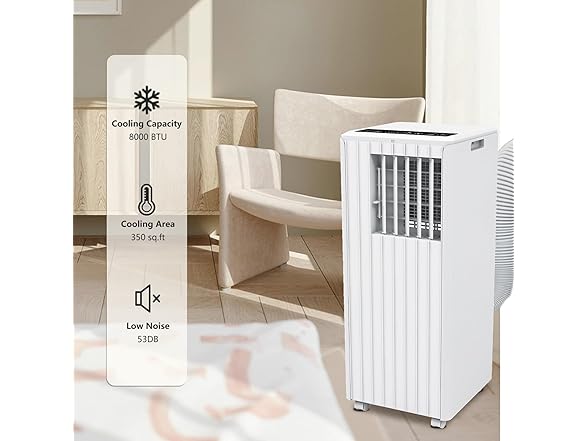 Takywep 8,000 BTU Portable Air Conditioner