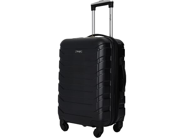 Wrangler 4 Piece Miami Luggage and Packing Cubes