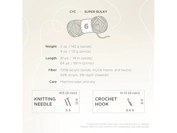 Lion Brand Yarn Hometown Yarn, Super-Bulky