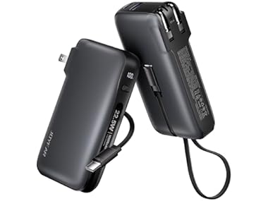 $14.99, Was $38.99, 61% Off! (Value Packs) Joyfar 10,000mAh USB-C Powerbank with Cable & Plug dealfomo