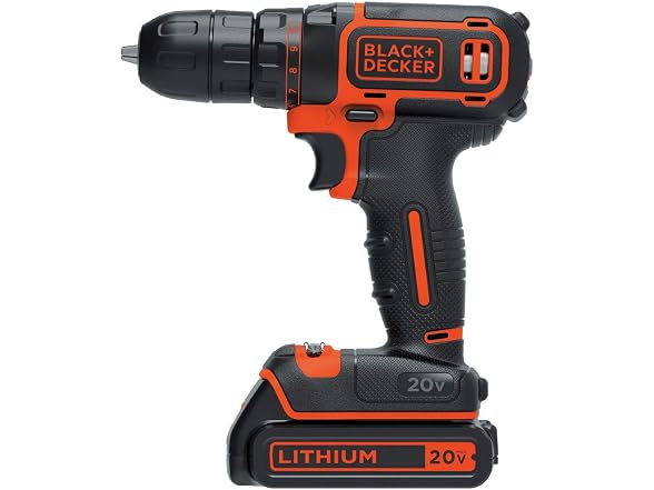 Black+Decker BDCDD120C 20V MAX Drill/Driver Kit