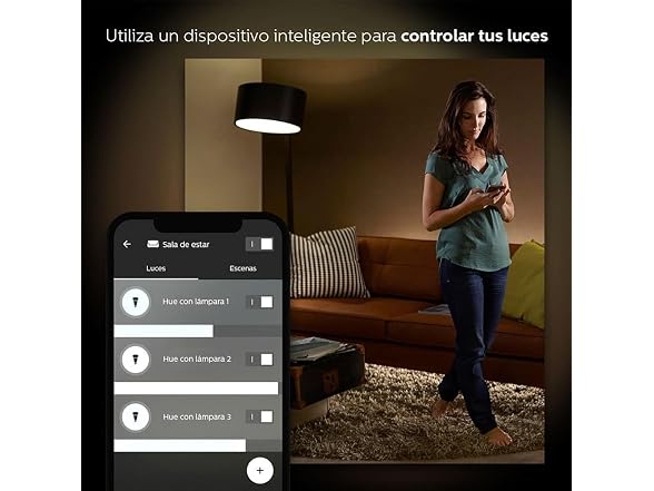 Elk Home Philips Hue White A19 Single Bulb