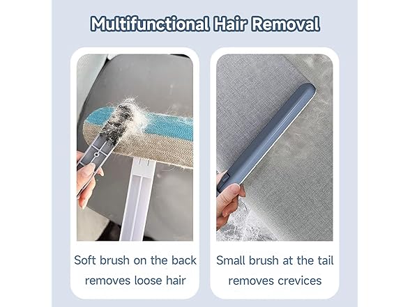 Pet Hair Removal Tool,3-in-1 Reusable