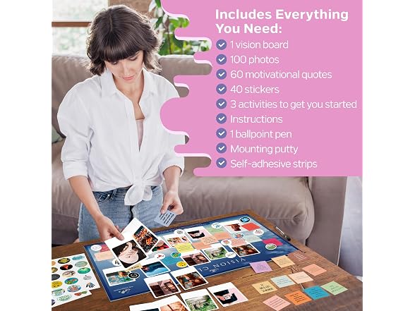 Vision Board Kit for Women – Manifest Your