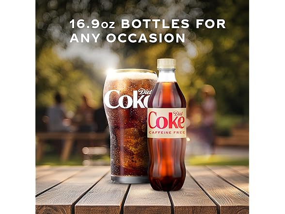 6PK Diet Coke Caffeine Free Soda 16.9 oz