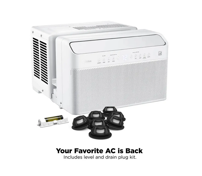MIDEA MAW08V1QWT U-Shaped Window AC - Gallery 13