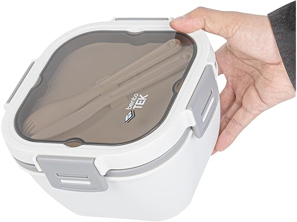 Restaurantware Bento Tek 57.5 Ounce Bento Box