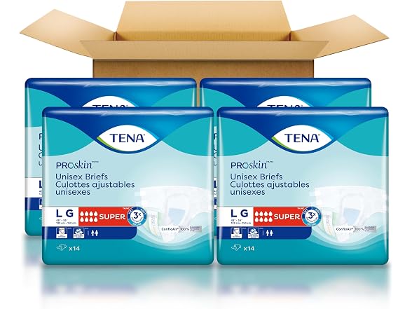 TENA | Proskin Super Absorbency 56 ct